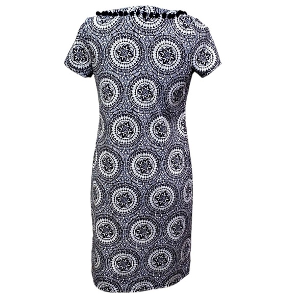 Talbots Pom Pom Medallion Dress - Picture 4 of 5